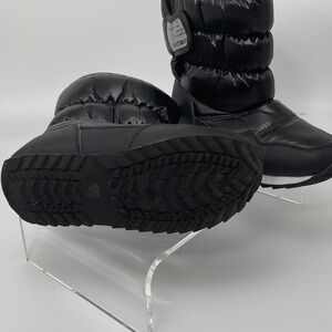 HobiBear Kids Black Puffer Winter Boots A757 size 37